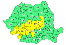 Cod galben de ninsori în întreg județul Gorj