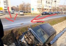 Un tânăr de 18 ani a aruncat o familie în șanț!