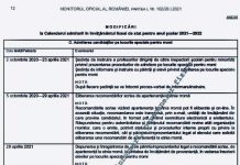 Calendarul admiterii la liceu, modificat