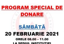 Program special de donare la Centrul de Transfuzie Sanguină Târgu Jiu