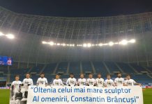 Universitatea Craiova, respect maxim pentru Brâncuși