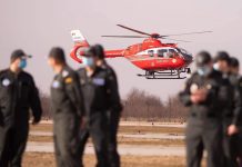 Trei noi elicoptere pentru SMURD