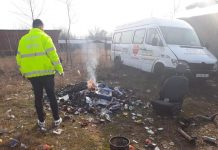 Firmă de transport din Târgu Jiu, amendată pentru arderea gunoaielor