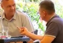 Foto: Sindicalistul Nelu Roșca, agent electoral pentru șeful Carierei Roșiuța și pentru PMP!