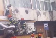 Video: Coșul montat ilegal la Pizzeria Via Vai a luat foc! Localnicii afectați, nebăgați în seamă