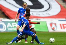 Pandurii, punct pe Cluj Arena