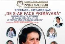 Spectacol al Ansamblului ”Doina Gorjului”, transmis live pe Facebook