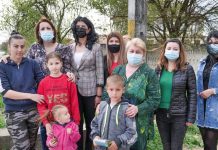 Ajutor de la OFSD Gorj pentru o familie săracă cu trei copii și pentru o vârstnică