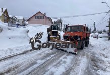 Noi ninsori în zona montană!