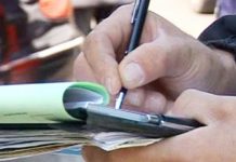 A aflat de amenda de 10.000 de lei în timp ce-și achita impozitul
