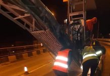 Târgu-Jiu: Au început lucrările la pasarelă