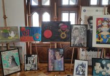 Lucrări deosebite la expoziția ,,Absolventul” a elevilor de la Liceul de Arte și Liceul Teologic din Târgu-Jiu