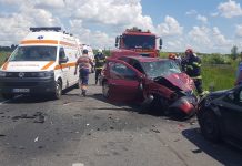 Accident cu 4 victime la Rasovița