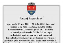 Vezi anunțul Primăriei Turceni!
