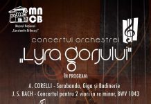 Primul concert Lyra Gorjului, organizat cu aportul Muzeul Național „Constantin Brâncuși”