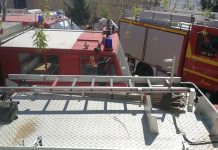 Femeie inconștientă, scoasă de pompieri și jandarmi dintr-un apartament de pe Olari!