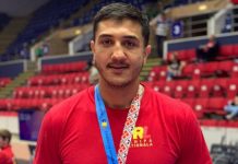 Beșliu, rezultat de moral înainte de CE de lupte