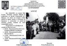 Ceremonie de omagiere a eroilor, mâine, la Dănești