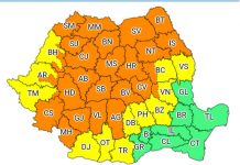 Gorjul, sub cod portocaliu de vijelii