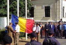 Ziua Drapelului Național, marcată la Târgu-Jiu