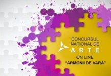 ,,Armonii de vară” – concurs național de arte pentru elevi