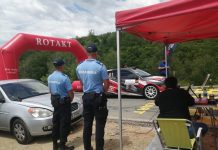 Jandarmii, prezenți la raliul de la Rânca