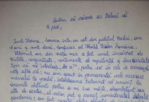 Scrisoare deschisă a copiilor pentru autorităţi