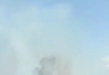 Incendiu de vegetație uscată la Târgu-Jiu