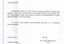 Avarie la rețeaua de apă în centrul municipiului