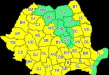 Cod galben de caniculă în aproape toată țara!