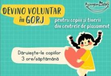 Un cunoscut ONG caută super voluntari pentru copiii și tinerii instituționalizați din județul Gorj