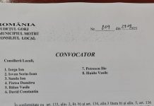 A 7-a ședință de îndată pentru validarea lui Rușet! Liberalii scot elevii din sala de sport