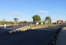 Circulație oprită pe o stradă din Rovinari