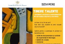 O nouă selecție pentru programul de burse ,,Tinere talente”