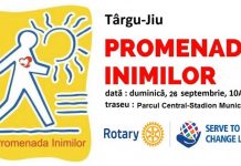 Promenada Inimilor, din nou la Târgu-Jiu