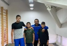 Trei luptători gorjeni, la primul turneu oficial pe saltea