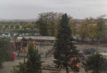 Târgu-Jiu: Continuă lucrările la bazinul acoperit de înot