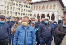 Senatorul Iordache, la protestul minerilor și a energeticienilor