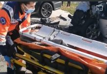 Baia de Fier: Două mașini s-au lovit frontal, doi bărbați au ajuns la spital