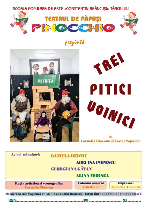 afis trei pitici voinici