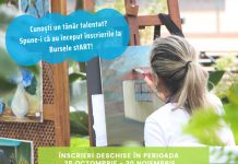 180.000 lei pentru 30 de tineri talentați