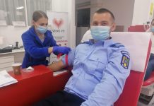 Jandarmii gorjeni donează sânge. „Veniți și voi”