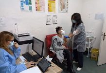 Centru de vaccinare redeschis la spital