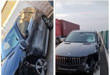 Simona Mărgăian a scăpat cu viață dintr-un grav accident rutier! Bolidul, foarte avariat pe partea șoferului
