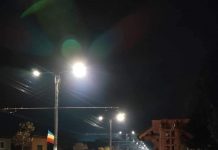 Târgu Jiu: Continuă lucrările de modernizare a sistemului de iluminat public