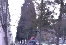 Arteră pietonală din Motru, reabilitată prima dată după trei decenii