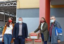 Concentratoare și măști de oxigen donate Spitalului Județean de Urgență Târgu-Jiu
