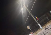 Foto: Bolizi praf, în zona fabricii de cablaje din Târgu Jiu