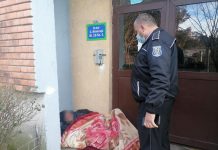 Găsit aproape înghețat la ușa unui bloc din Târgu-Jiu