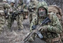 Mercenari aduși în Ucraina